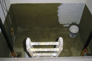 基坑複合式防水施工